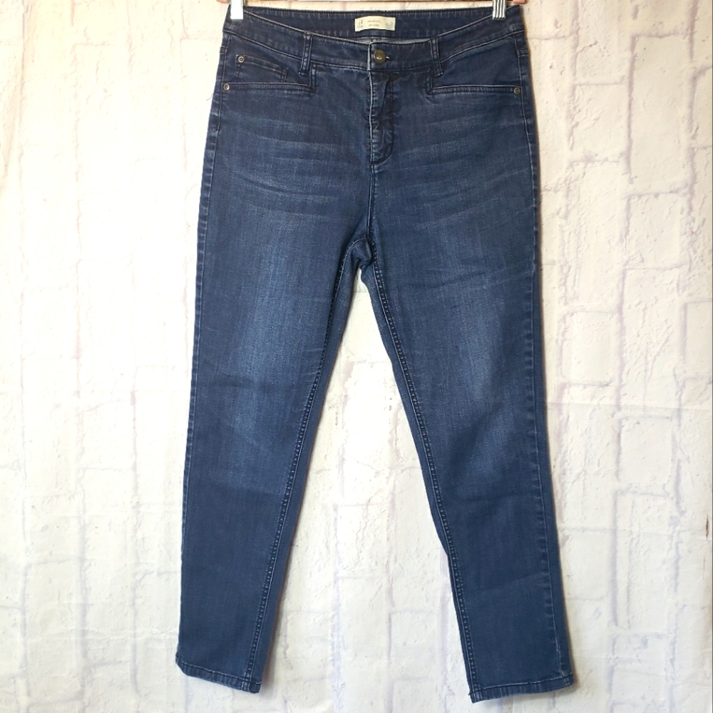 J. JILL Smooth Fit Slim Ankle Jeans